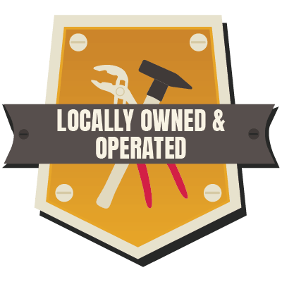 locally owned badge